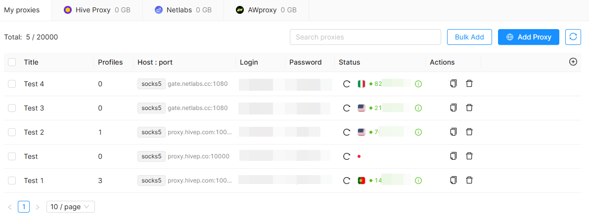 Proxy Manager Proxy Manager