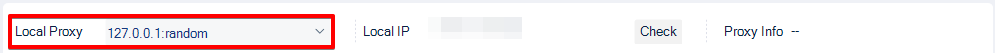 Pia S5 Proxy Local Proxy